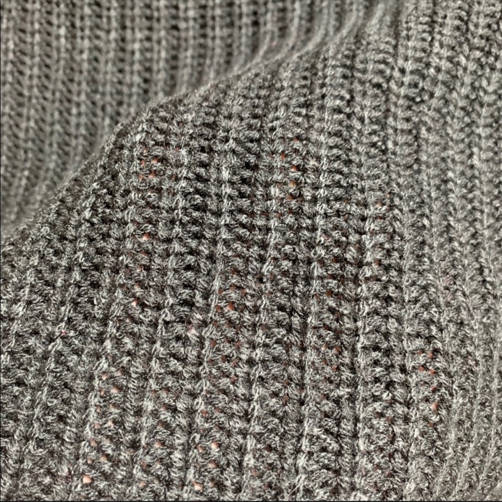 CAYDENCE BLACK BUBBLE ACCENT SLEEVE KNIT SWEATER - Picture 4 of 5